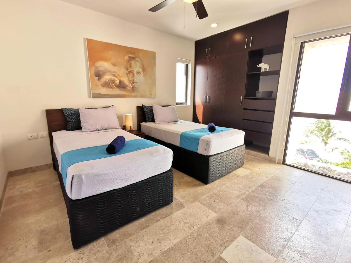 텔차크 푸에르토 Playa, Selva, Cenotes, Ruinas, Marina Todo A 5 Km 아파트 외부 사진